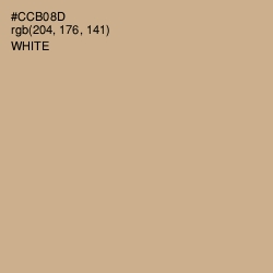 #CCB08D - Sorrell Brown Color Image