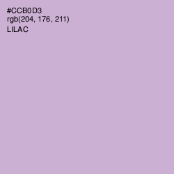 #CCB0D3 - Lilac Color Image