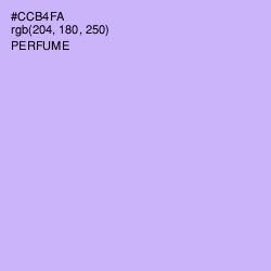 #CCB4FA - Perfume Color Image