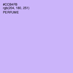 #CCB4FB - Perfume Color Image