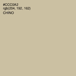 #CCC0A2 - Chino Color Image