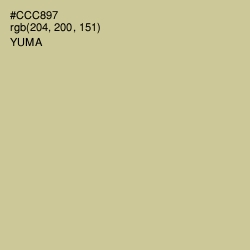 #CCC897 - Yuma Color Image