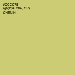 #CCCC75 - Chenin Color Image