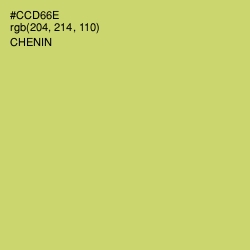 #CCD66E - Chenin Color Image