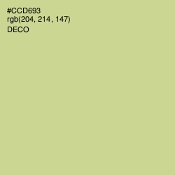 #CCD693 - Deco Color Image