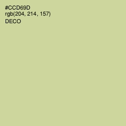 #CCD69D - Deco Color Image