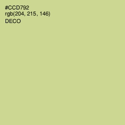 #CCD792 - Deco Color Image