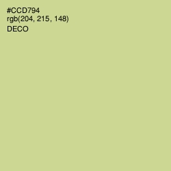 #CCD794 - Deco Color Image