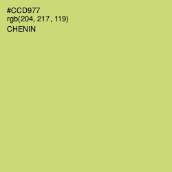 #CCD977 - Chenin Color Image