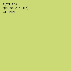 #CCDA75 - Chenin Color Image