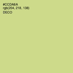 #CCDA8A - Deco Color Image