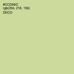 #CCDA9C - Deco Color Image