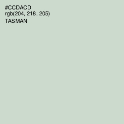 #CCDACD - Tasman Color Image