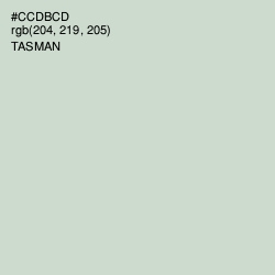 #CCDBCD - Tasman Color Image