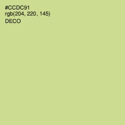 #CCDC91 - Deco Color Image