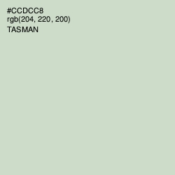 #CCDCC8 - Tasman Color Image