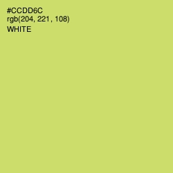 #CCDD6C - Chenin Color Image