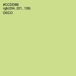 #CCDD8B - Deco Color Image