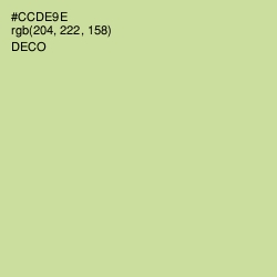 #CCDE9E - Deco Color Image