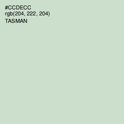 #CCDECC - Tasman Color Image