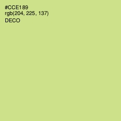 #CCE189 - Deco Color Image