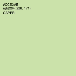 #CCE2AB - Caper Color Image