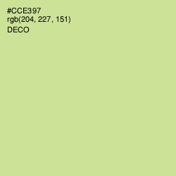 #CCE397 - Deco Color Image