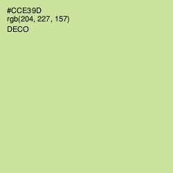 #CCE39D - Deco Color Image