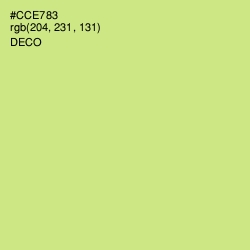 #CCE783 - Deco Color Image