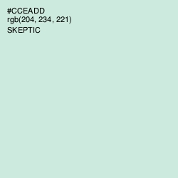 #CCEADD - Skeptic Color Image