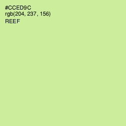 #CCED9C - Reef Color Image