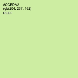 #CCEDA2 - Reef Color Image