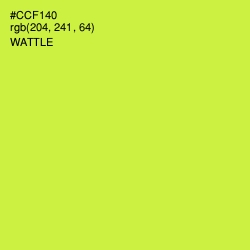 #CCF140 - Wattle Color Image