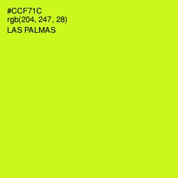 #CCF71C - Las Palmas Color Image