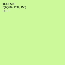 #CCFA9B - Reef Color Image