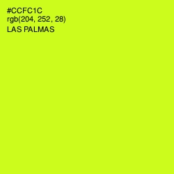 #CCFC1C - Las Palmas Color Image