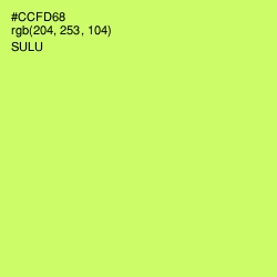 #CCFD68 - Sulu Color Image