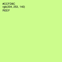 #CCFD8C - Reef Color Image