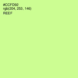#CCFD92 - Reef Color Image