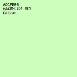 #CCFEBB - Gossip Color Image