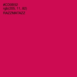 #CD0B52 - Razzmatazz Color Image