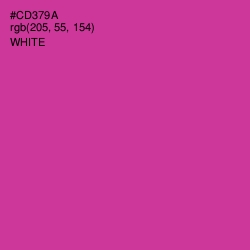 #CD379A - Cerise Color Image