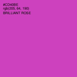 #CD40BE - Brilliant Rose Color Image