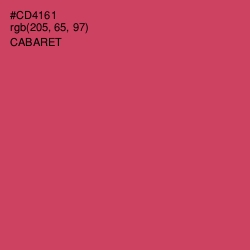 #CD4161 - Cabaret Color Image