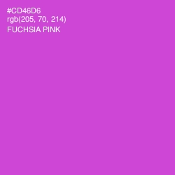 #CD46D6 - Fuchsia Pink Color Image