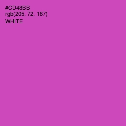 #CD48BB - Hopbush Color Image