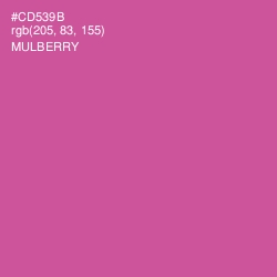 #CD539B - Mulberry Color Image