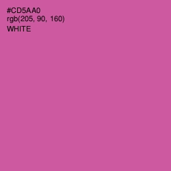 #CD5AA0 - Hopbush Color Image