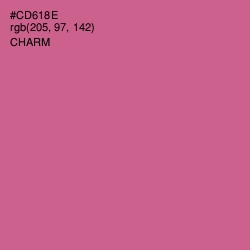 #CD618E - Charm Color Image