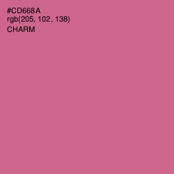 #CD668A - Charm Color Image